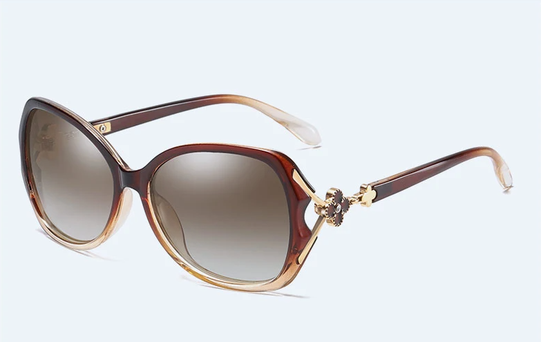 Lunettes de Soleil Féminines Polarisées de Luxe