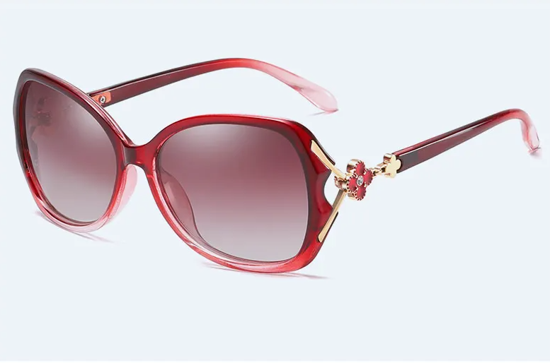 Lunettes de Soleil Féminines Polarisées de Luxe